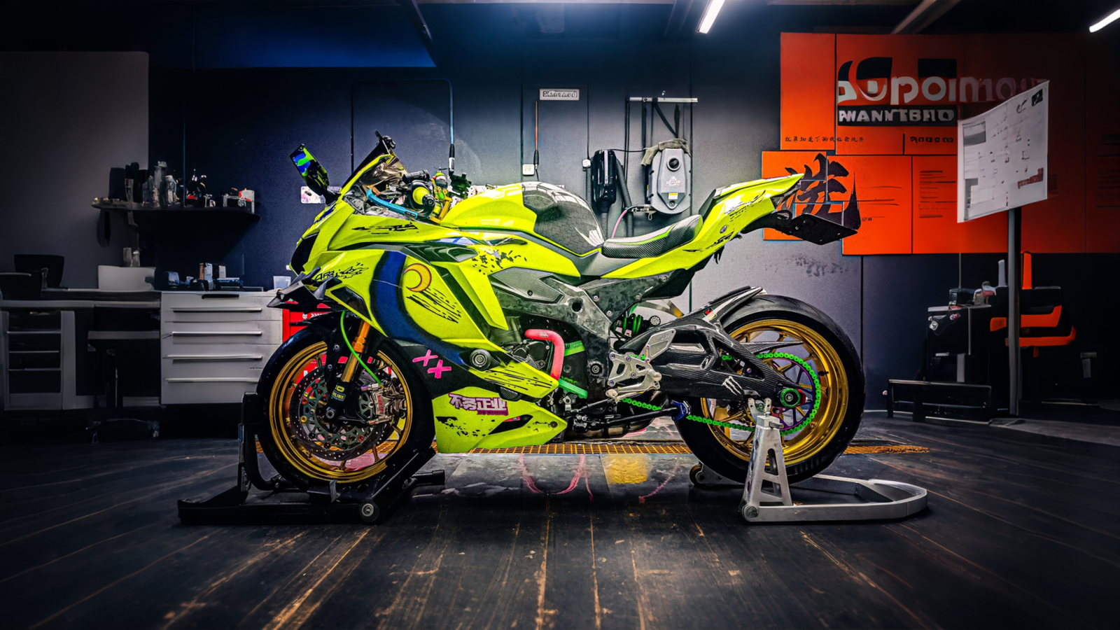 KAWASAKI-ZX4R